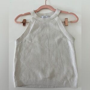 & Other Stories Women's Cream Knit Tank Top